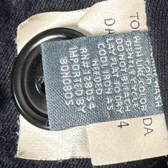 Bonobos Mock Neck Cotton Button Navy Cardigan Sz L - Picture 4 of 5